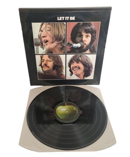 The Beatles Let It Be - Box Set - VG+ UK Vinyl Box Set (359085)